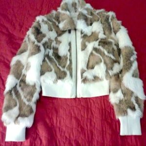 Brand new faux fur jacket Forever 21